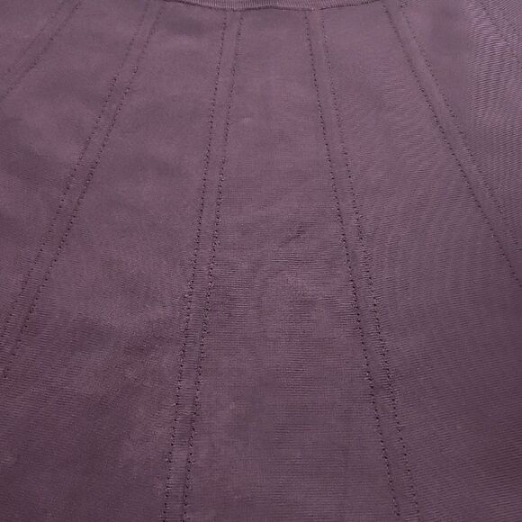 Wilfred Deep Purple Pleated A-Line Mini Skirt - Picture 14 of 16
